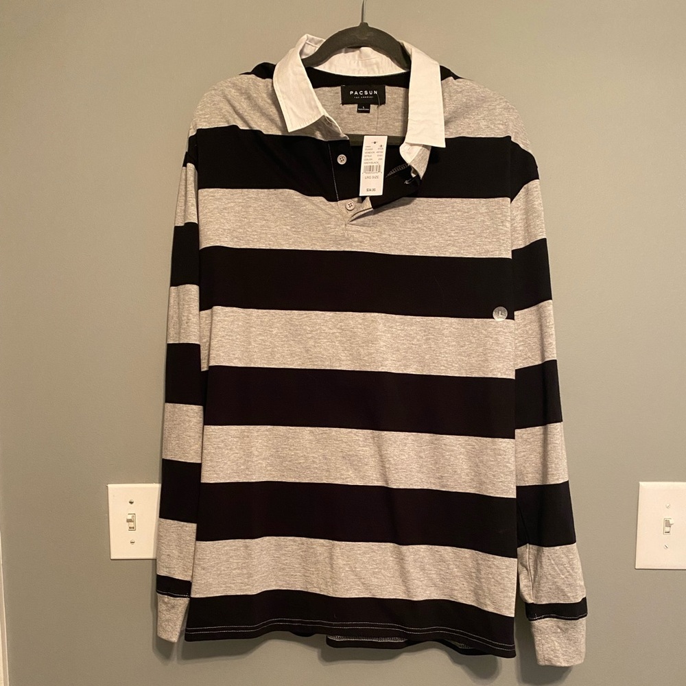 PacSun long sleeve polo